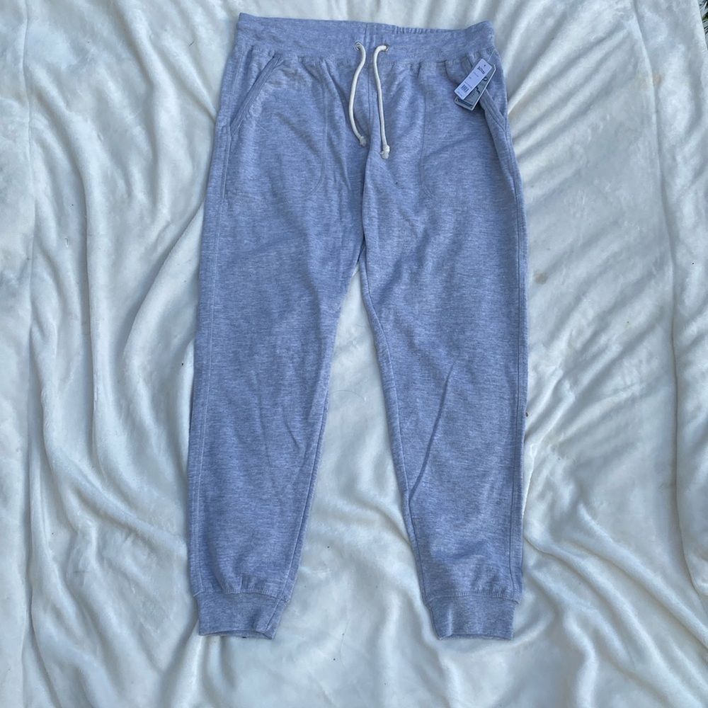 US vintage Comfortable brand new with tags, gray sweatpants, movable material